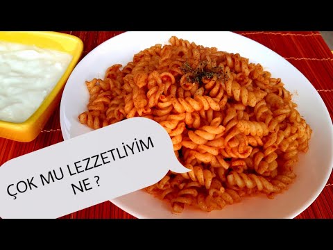 Tam ölçülü  SALÇALI MAKARNA 🍝 nasıl yapılır? Lezzeti sosunda gizli  SALÇALI MAKARNA tarifim