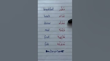 Arabic lesson for beginners #common words in Arabic #learn Arabic fast #basic Arabic words #english