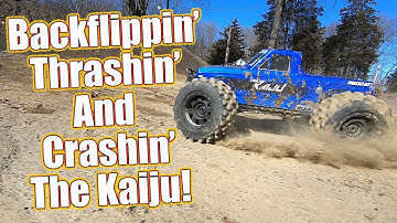 Backflip & Thrash Ready ! RedCat Kaiju 6S Electric Brushless Monster Truck Review | RC Driver