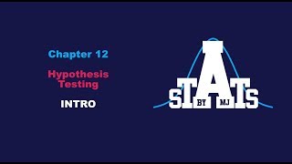 Intro to Hypothesis Testing (Exam P/CT3/Stats)