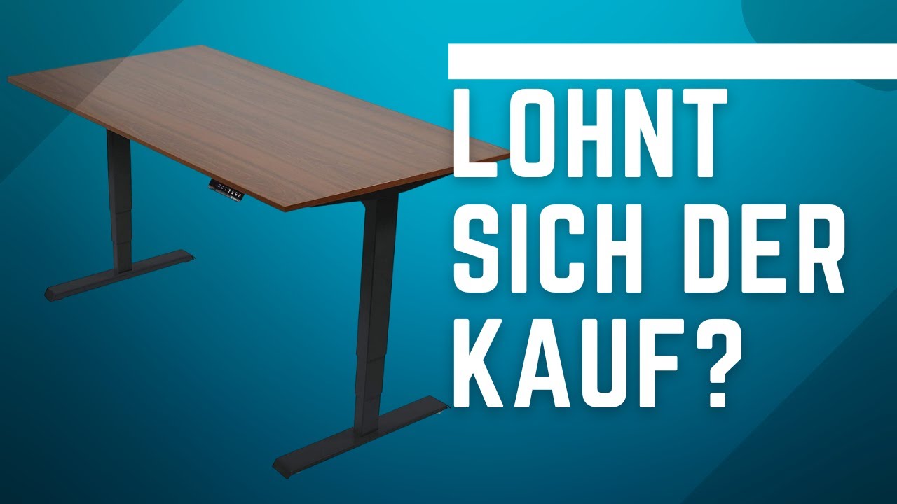 🏆 Ergotopia ► Elektrisch höhenverstellbarer Schreibtisch