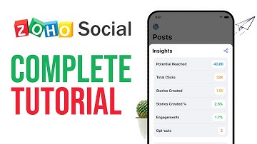 How To Use Zoho Social |Tutorial For Beginners (2025)