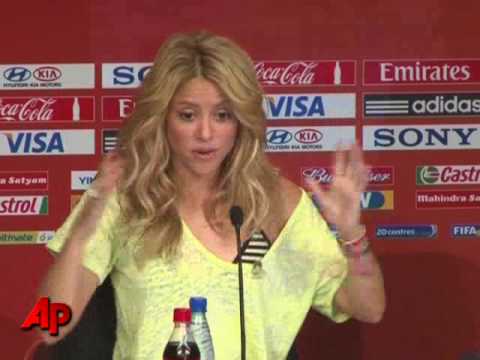 Shakira Goes 'Waka Waka' In Africa