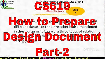 Design document | cs 619 | vu final year project part-2
