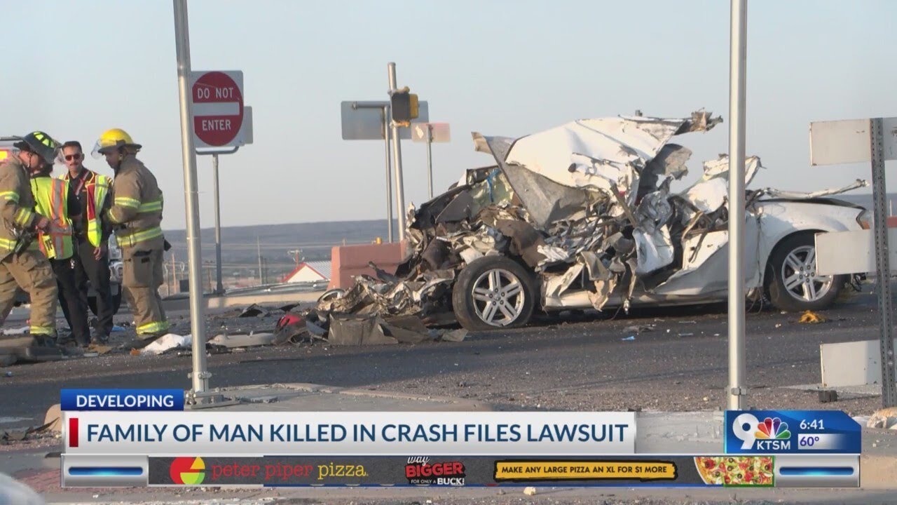 Family of man killed in crash files lawsuit - YouTube