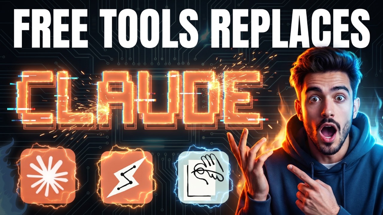 3 Free Tools That Replace Claude Code, Cowork and Design [2026] - YouTube