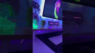 A few minor changes to my setup 😊 #macsetup 🫶 #fypシ #viral #shorts #desksetup #stitch