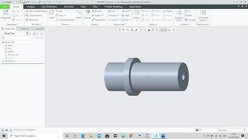 || PULLEY SUPPORT ASSEMBLY || DESIGNING BUSHING IN CREO PARAMETRIC 6.0