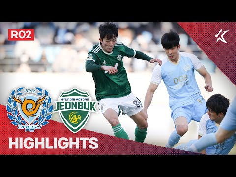 Daegu Jeonbuk Goals And Highlights