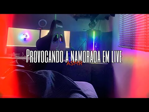 Asmr - Provocando a namorada em live 👀 [especial dia dos namorados 🩷] | Flower Asmr