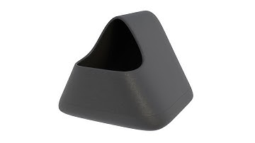 3D model of a flower pot. Superhive, CGtrader, Cults3d (no sound)