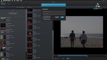Importing in Lifeflix