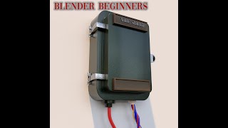 Blender Tutorial Electrical Box - Prop Modeling