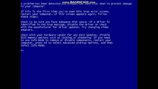 WINDOWS XP STARTUP SOUND HAS BSOD VM