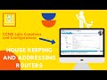 Housekeeping + Addressing Routers Lab - #3