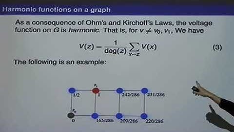 Greg Markowsky (POSTECH) / Distance-Regular Graphs and Potential Theory / 2010-11-04