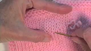 How To Fix A Snag In Knitting
