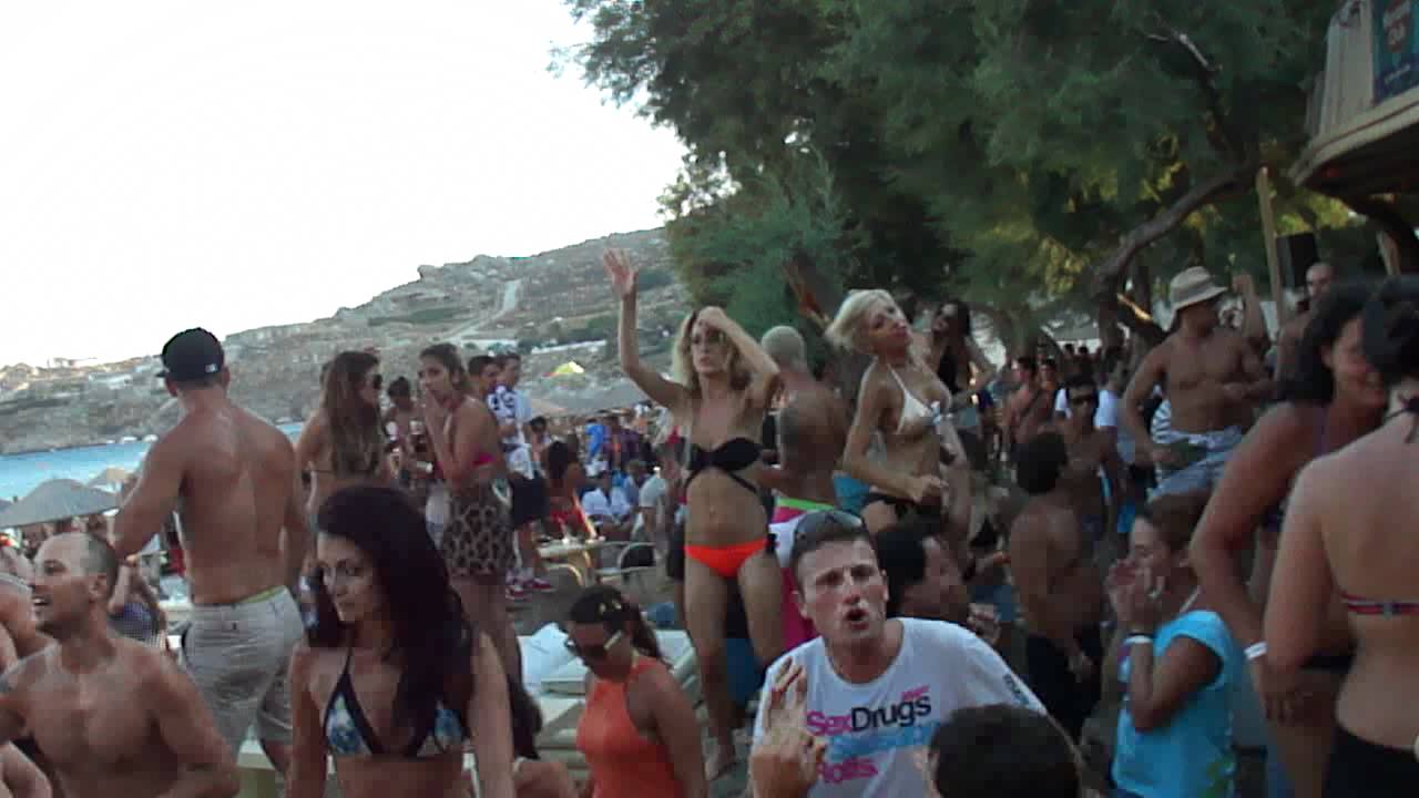 Super Paradise Beach, Mykonos 2011