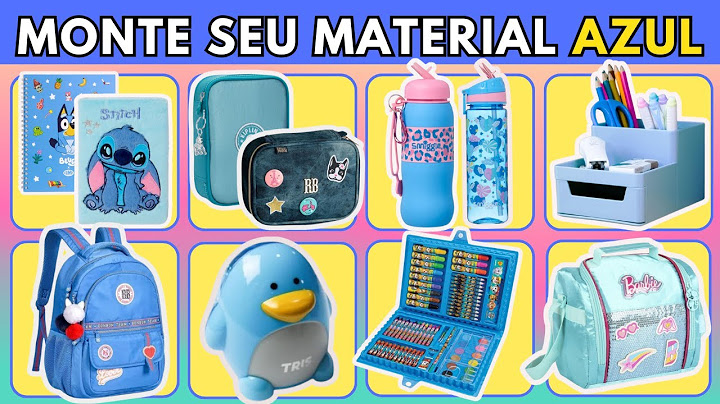 Desafio do Kit Escolar Azul: Você Consegue Escolher os Melhores?🎒📚