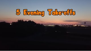 5 Evening Take-offs