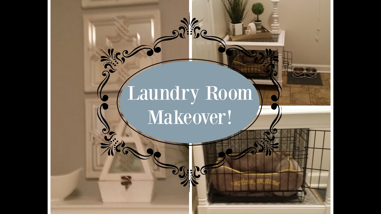 DIY Laundry Room Make Over YouTube
