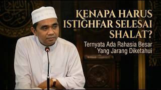 MashaAllah… It turns out this is the reason we are told to seek forgiveness after praying (Abah G...
