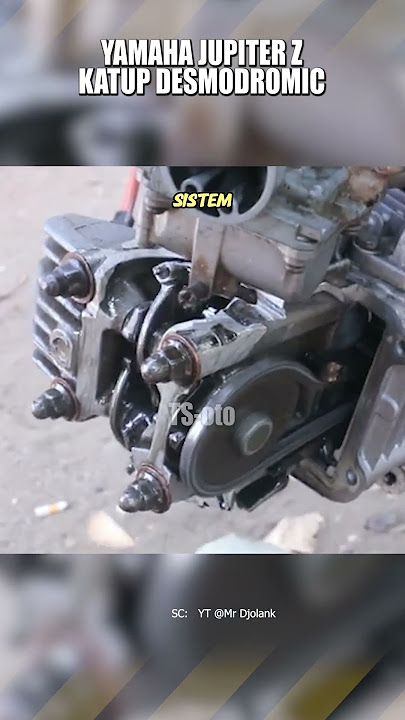 Yamaha Jupiter Z custom motorbike uses desmodromic valve like Ducati #shorts #yamaha #trending