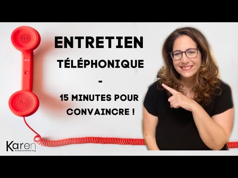 Vidéo: Comment Réussir Un Entretien Téléphonique