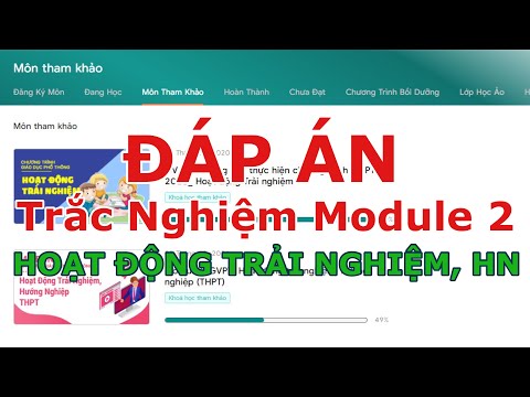 Module 2 Môn Hoạt Động Trải Nghiệm | ĐÁP ÁN CÂU HỎI TRẮC NGHIỆM ĐÁNH GIÁ ND3 | THANH TÚ BOSS ✅