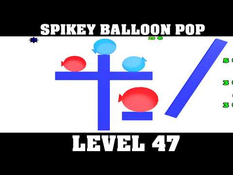 Reveal LEVEL 47 in SPIKEY BALLOON POP *Roblox* (Guide Walkthrough) (New Level)