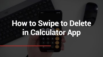 How to Swipe to Delete in Calculator App