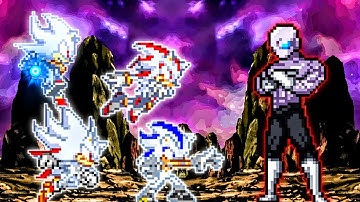 Hyper Shadic OP, Hyper Seelkadoom OP, Hyper Sonic V3 OP & Hyper Shadow OP VS Jiren OP (all form)🔥