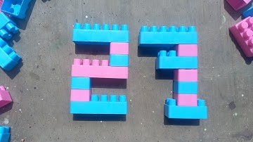 Satisfying diy Number Twenty seven / ASMR Building blocks lego