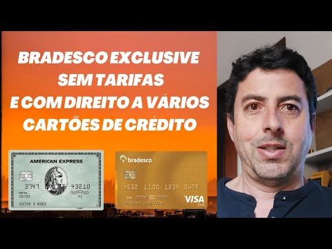 CONTA BRADESCO EXCLUSIVE COM CARTÃO DE CRÉDITO E CHEQUE ESPECIAL NA FAIXA