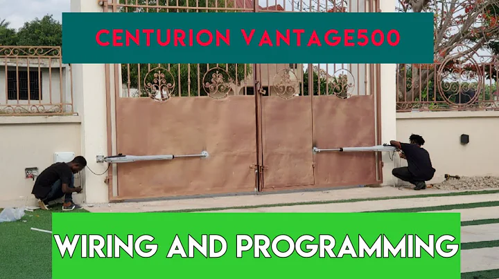 How to install automatic swing gate opener. Part 1 | How to install electric driveway gate.