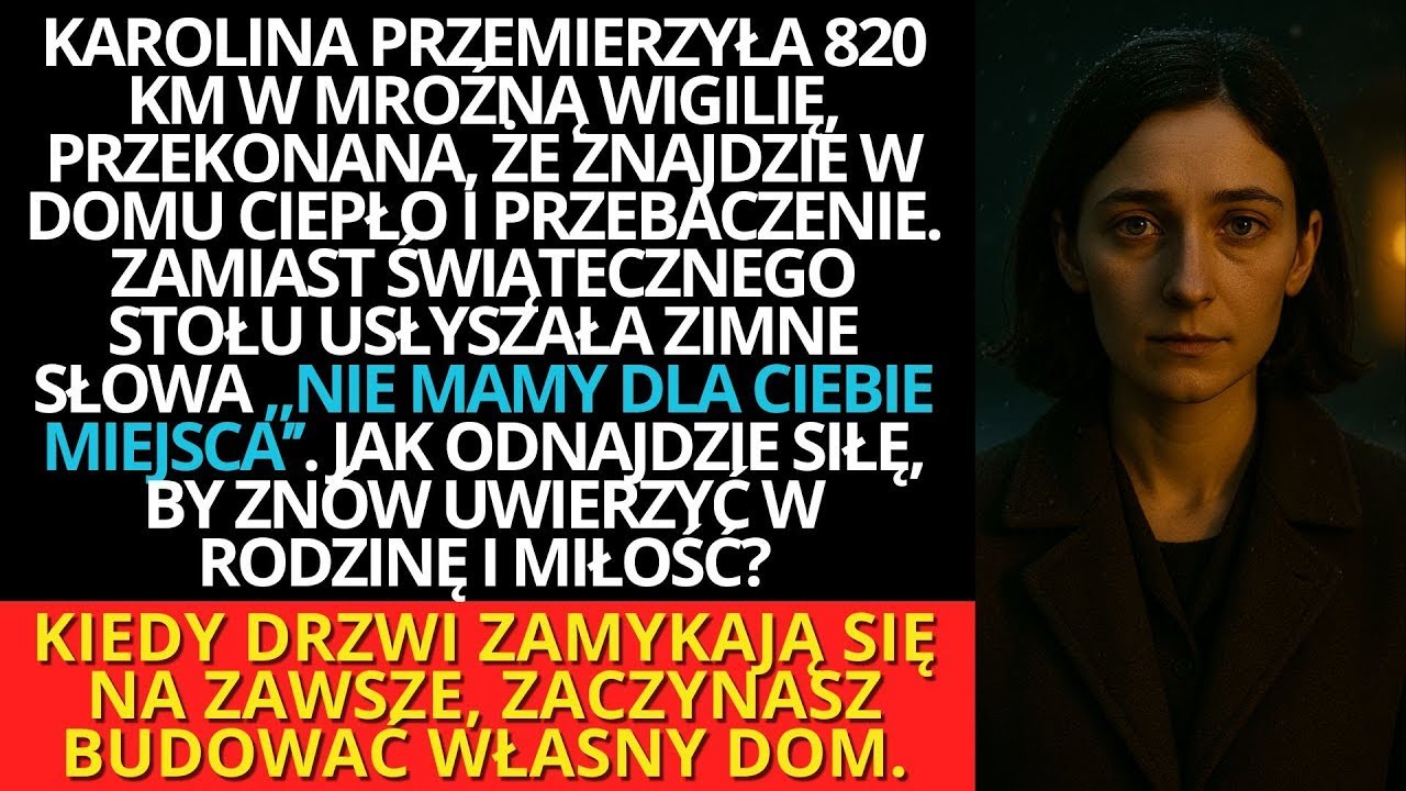 Przejechałam 820 kilometrów na Wigilię — mama otworzyła drzwi i powiedziała  „Nie mamy miejsca”