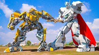 Transformers Rise of The Beasts - Great battle Bumblebee vs Robot Silver | Paramount Pictures [HD] by Comosix America 3,391 views 3 days ago 32 minutes