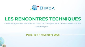 Les Rencontres Techniques du BIPEA - Edition 2025