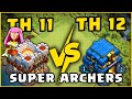 TH 11 VS TH 12 RANKED GAME - CLASH OF CLANS
