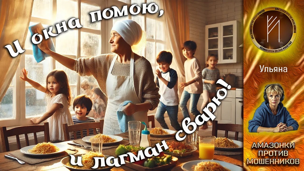 Дебют нового автора!!! Ульяна!!! Амазонки против мошенников.