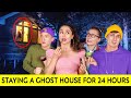 24 hours in the most haunted house  horror challenge by badaboom