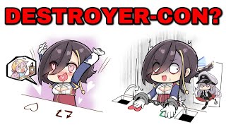 [Azur Lane] Ark Royal's OBSESSION with DESTROYERS (All Skins)