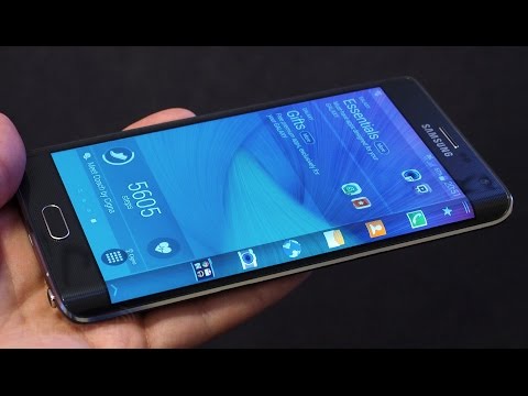 Samsung Galaxy Note Edge Rocks a Curved Sidebar Screen Curve
