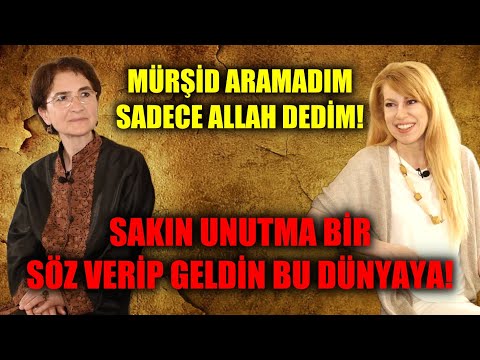 Sakın unutma bir söz verip geldin bu dünyaya! | Sufi Yolu 13. bölüm Hayat Nur Artıran İpek Tuzcuoğlu