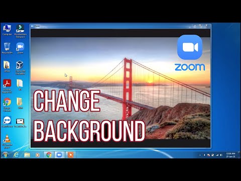 Video How to change background in zoom - youtube