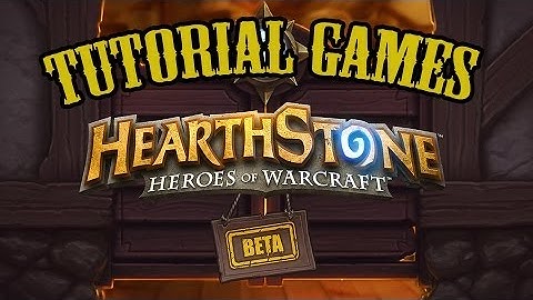 Hearthstone: The Tutorial Games - Episode 1