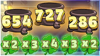 HUGE TRIPLE COLLECT AND 5 CLOVERS On LE BANDIT SLOT!! screenshot 2