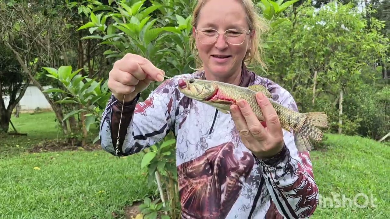 Tilapia gigante na linha # bora assistir e se inscrever 