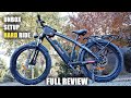 AddMotor Motan M560 All-Terrain Fat Tire Ebike Review - Unbox, Setup &amp; Ride Test with Drone Tracking