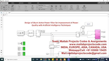 Design of Shunt Active Power Filter for Improvement of Power Quality with Artificial Intelligence